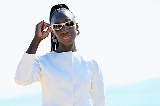 Le Bonheur By Jacquemus Photocall FC Eye Haïdara attends the Le Bonheur By Jacquemus photocall at Phare de la Pietra, Corsica on June 29, 2026 in L Ile-Rousse, France.. Photo by Franck Castel ABACAPRESS.COM Corsica France  Copyright: xCastelxFranck ABACAx