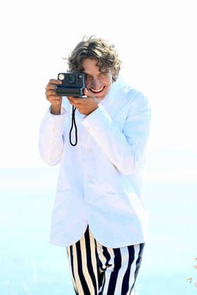 Le Bonheur By Jacquemus Photocall FC Vassili Schneider attends the Le Bonheur By Jacquemus photocall at Phare de la Pietra, Corsica on June 29, 2026 in L Ile-Rousse, France.. Photo by Franck Castel ABACAPRESS.COM Corsica France  Copyright: xCastelxFranck ABACAx
