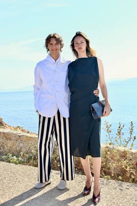 Le Bonheur By Jacquemus Photocall FC Vassili Schneider and Magdalena Kulicka attends the Le Bonheur By Jacquemus photocall at Phare de la Pietra, Corsica on June 29, 2026 in L Ile-Rousse, France.. Photo by Franck Castel ABACAPRESS.COM Corsica France  Copyright: xCastelxFranck ABACAx