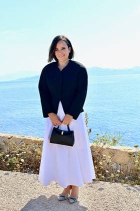 Le Bonheur By Jacquemus Photocall FC Alizée attends the Le Bonheur By Jacquemus photocall at Phare de la Pietra, Corsica on June 29, 2026 in L Ile-Rousse, France.. Photo by Franck Castel ABACAPRESS.COM Corsica France  Copyright: xCastelxFranck ABACAx
