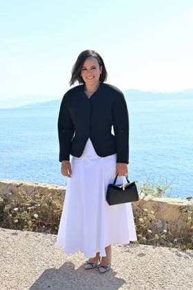 Le Bonheur By Jacquemus Photocall FC Alizée attends the Le Bonheur By Jacquemus photocall at Phare de la Pietra, Corsica on June 29, 2026 in L Ile-Rousse, France.. Photo by Franck Castel ABACAPRESS.COM Corsica France  Copyright: xCastelxFranck ABACAx