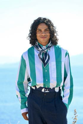 Le Bonheur By Jacquemus Photocall FC Zakari Kunakey attends the Le Bonheur By Jacquemus photocall at Phare de la Pietra, Corsica on June 29, 2026 in L Ile-Rousse, France. Photo by Franck Castel ABACAPRESS.COM Corsica France  Copyright: xCastelxFranck ABACAx