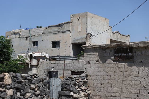 Hundreds forced to leave Daraa village after Israeli attacks DARAA, SYRIA - JUNE 29: A view of the destruction following an Israeli ground operation and simultaneous airstrikes on the village of Abidin in Daraa, Syria on June 29, 2026. Remnants of munitions are scattered throughout the area. Approximately 100 to 200 families of mostly women, children, and elderly people fled to nearby villages due to security concerns. Izz Aldien Alqasem Anadolu Daraa Syria. Editorial use only. Please get in touch for any other usage.  Copyright: x2026xAnadoluxIzzxAldienxAlqasemx