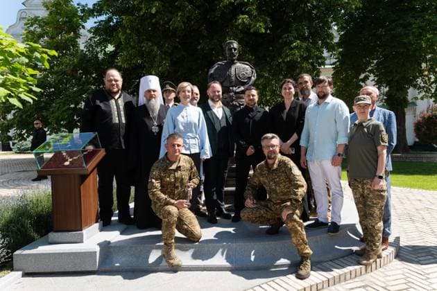 Ukrainian President Volodymyr Zelenskyy participates in events commemorating Ukrainian Constitution Day, observed annually on June 28, to mark the adoption of the country s constitution in 1996 Ukrainian President Volodymyr Zelenskyy participates in events commemorating Ukrainian Constitution Day, observed annually on June 28, to mark the adoption of the country s constitution in 1996, in Kyiv, Ukraine, June 28, 2026. Photo by PRESIDENT OF UKRAINE apaimages Ukraine Ukraine Ukraine 280626_Ukraine_UPO_00(36).jpeg Copyright: xapaimagesxPRESIDENTxOFxUKRAINEx xapaimagesx