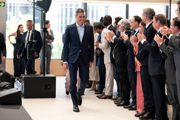June 29, 2026, Madrid, Spain: Prime Minister, Pedro Sanchez seen during the official opening of the new UN World Tourism Organisation headquarters at the Madrid Conference Centre. Madrid Spain  - ZUMAs197 20260629_aaa_s197_085 Copyright: xAtilanoxGarciax