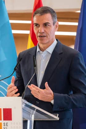 June 29, 2026, Madrid, Spain: Prime Minister, Pedro Sanchez speaks during the official opening of the new UN World Tourism Organisation headquarters at the Madrid Conference Centre. Madrid Spain - ZUMAs197 20260629_aaa_s197_119 Copyright: xAtilanoxGarciax