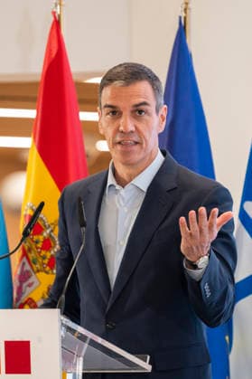 June 29, 2026, Madrid, Spain: Prime Minister, Pedro Sanchez speaks during the official opening of the new UN World Tourism Organisation headquarters at the Madrid Conference Centre. Madrid Spain - ZUMAs197 20260629_aaa_s197_124 Copyright: xAtilanoxGarciax