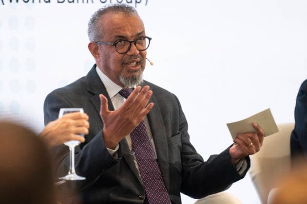 June 29, 2026, Madrid, Spain: The Director-General of the World Health Organisation (WHO), Tedros Adhanom Ghebreyesus attends the official opening of the new UN World Tourism Organisation headquarters at the Madrid Conference Centre. Madrid Spain - ZUMAs197 20260629_aaa_s197_128 Copyright: xAtilanoxGarciax