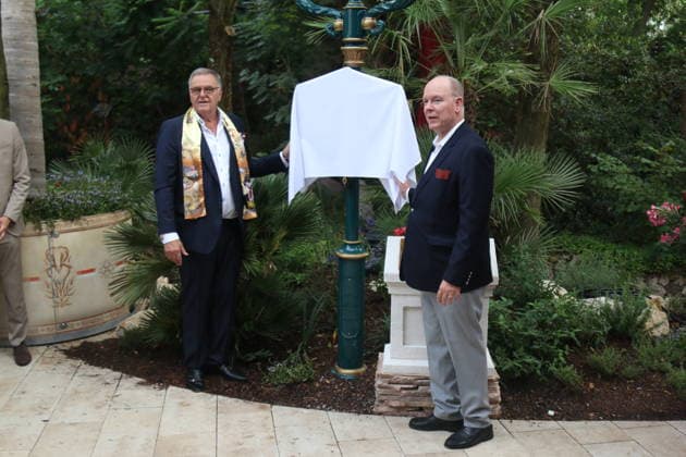 Roland Mack und Fürst Albert II. von Monaco bei der Einweihung des Monaco-Bereichs im Europa-Park. Rust, 29.06.2026. *** Roland Mack and Prince Albert II of Monaco at the opening of the Monaco area at Europa-Park in Rust, June 29, 2026 Copyright: xAgenturxMatthiasxWehnertx xM.xGränzdörferx
