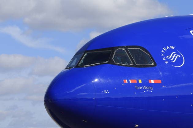 KÖPENHAMN, DANMARK 20260630 Ett SAS-plan pa Copenhagen Airport i samband med att flygbolaget presenterar en nyhet under en pressträff pa tisdagen. KÖPENHAMN DANMARK x10600x *** COPENHAGEN, DENMARK 20260630 An SAS plane at Copenhagen Airport as the airline announces a new development during a press conference on Tuesday COPENHAGEN, DENMARK x10600x  Copyright: xAndreasxHillergren TTx PRESSTRÄFF SAS Lo_qf_rz3mA