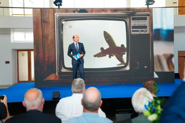 DENMARK SAS holds press conference on future plans SAS CEO, Anko van der Werff, holds a press conference on the airline s future plans for Scandinavia, at Copenhagen Airport, Vilhelm Lauritzen Terminal in Copenhagen, Tuesday, June 30, 2026. (Photo: Ida Marie Odgaard Scanpix 2026) , Copenhagen Denmark *** DENMARK SAS Holds Press Conference on Future Plans SAS CEO Anko van der Werff holds a press conference on the airline’s future plans for Scandinavia at Copenhagen Airport’s Vilhelm Lauritzen Terminal in Copenhagen on Tuesday, June 30, 2026. Photo by Ida Marie Odgaard, Scanpix 2026, Copenhagen, Denmark  Copyright: IdaxMariexOdgaardx spdk20260630-103312-L