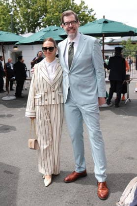 . 30 06 2026. London, United Kingdom. Richard Osman arriving on day two of the Wimbledon Tennis Championships in London .  xStephenxLockx xi-Imagesx IIM-26865-0001