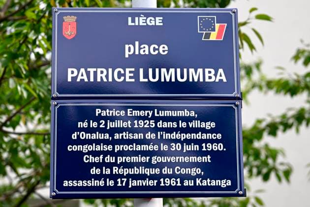 Inauguration of Patrice Lumumba Square in Liège LIEGE, BELGIUM - JUNE 30 : Inauguration of Patrice Lumumba Square in the Saint-Léonard district of Liège, attended by local authorities and representatives of Patrice Lumumba s family (Teddy, Yvan en Niomi Lumumba) on June 30, 2026 in Liege, Belgium, 30 06 2026 Liege Belgium  Copyright: xDidierxLebrunx