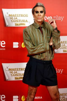 RTVE presents the second season of Maestros de la Costura Celebrity 2. Socialite Mario Vaquerizo poses at the photocall during the presentation of the second season of Maestros de la Costura Celebrity 2, on June 30, 2026, in Madrid, Spain CELEBRITIES RTVE SHOW PHOTOCALL Antonio Gutié Madrid Madrid Spain  Copyright: xAntonioxGutiÃ rrezx 7633019
