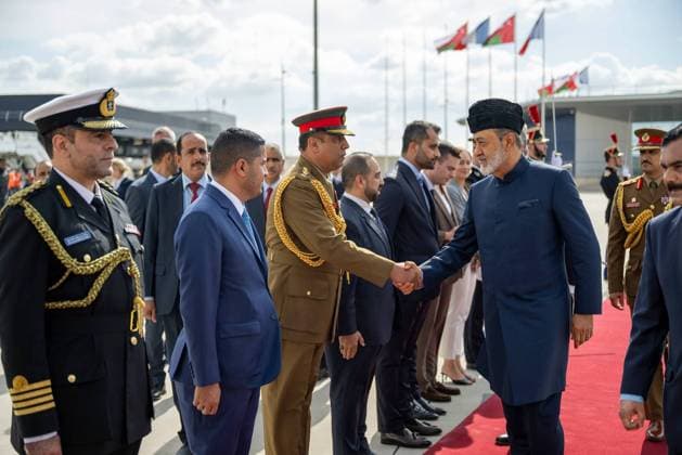 The Sultan of Oman, Haitham bin Tariq, departed Paris at the conclusion of a visit to France, heading to the United Kingdom for a private visit The Sultan of Oman, Haitham bin Tariq, departed Paris at the conclusion of a visit to France, heading to the United Kingdom for a private visit, in Paris, France, on June 30, 2026. Photo by Sultan of Oman Press Office APA Images Muscat Muscat Oman 300626_France_OPO_00(3) Copyright: xapaimagesxSultanxofxOmanxPressxOffice xAPAxImagesx