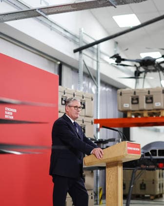 Prime Minister Keir Starmer visits Malloy Aeronautics 30 06 2026. Maidenhead, United Kingdom. Prime Minister Keir Starmer delivers a speech on Defence at Malloy Aeronautics., Credit:Ben Perry B66 Avalon United Kingdom, Berkshire, Maidenhead, Malloy Aeronautics  Copyright: xBenxPerryx xB66x xAvalonx 1113544841