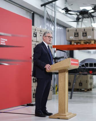 Prime Minister Keir Starmer visits Malloy Aeronautics 30 06 2026. Maidenhead, United Kingdom. Prime Minister Keir Starmer delivers a speech on Defence at Malloy Aeronautics., Credit:Ben Perry B66 Avalon United Kingdom, Berkshire, Maidenhead, Malloy Aeronautics  Copyright: xBenxPerryx xB66x xAvalonx 1113544868