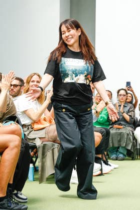 Fashion designer Chitose Abe at the Sacai Men s Ready-to-Wear Spring Summer 2027 fashion show during Paris Fashion Week, France, on June 28, 2026 Bestimage Sacai Menswear Spring Summer 2027 fashion show as part of Paris Fashion Week on June 28, 2026 in Paris, France Paris France  Copyright: xAgencex xBestimagexAgencex xBestimagex