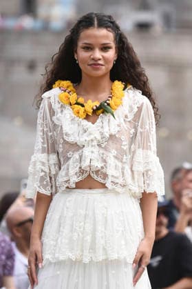 Catherine Laga aia beim Photocall zur Eröffnung der Moana Experience im Potters Fields park. London, 30.06.2026 *** Catherine Laga at the photocall for the opening of the Moana Experience at Potters Fields Park in London, June 30, 2026 Foto:xS.xVasx xFuturexImagex moana_6627