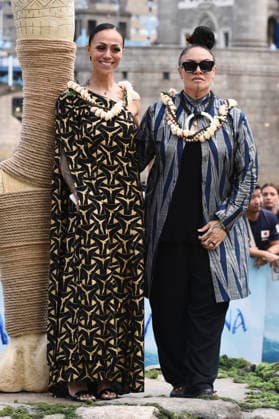 Kayla Fa Amaligi und Tiana Liufau beim Photocall zur Eröffnung der Moana Experience im Potters Fields park. London, 30.06.2026 *** Kayla Fa Amaligi and Tiana Liufau at the photo call for the opening of the Moana Experience at Potters Fields Park in London, June 30, 2026 Foto:xS.xVasx xFuturexImagex moana_6639