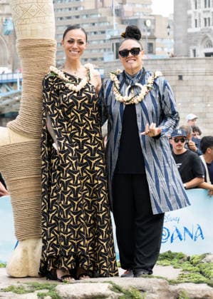 Kayla Fa amaligi and Tiana Nonosina Liufau attends the Moana Experience Launch in Potters Fields Park, London, England. UK. Tuesday 30th June 2026. Copyright: xJamesxWarrenx M45564~P