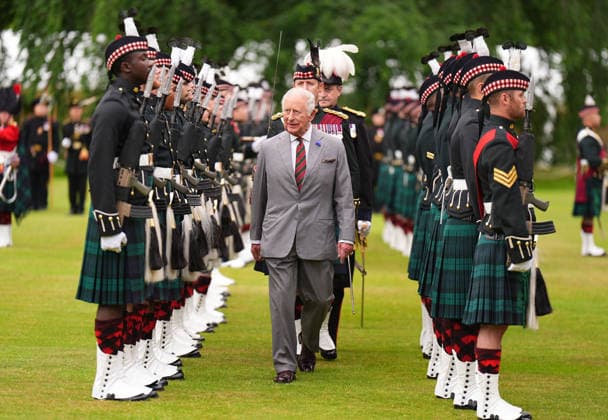 . 30 06 2026. Edinburgh, United Kingdom. King Charles III during the Ceremony of the Keys at the Palace of Holyroodhouse in Edinburgh, Scotland, United Kingdom.  xPoolx xi-Imagesx IIM-26868-0008
