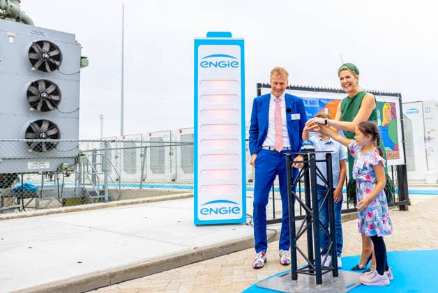 30-06-2026 Lelystad Queen Maxima with Harry Talen CEO Engie attended the opening of the battery park at the Maxima power plant of energy company Engie, one of the most modern in Europe, recently converted to run on hydrogen as a supplementary fuel, and supplies electricity to nearly two million households in Lelystad. Â  Copyright: xPPEx