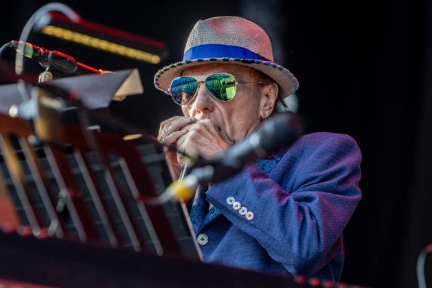 Van Morrison Concert at Noches del Botánico in Madrid. THESE PHOTOGRAPHS MAY BE USED SOLELY FOR INFORMATIONAL AND EDITORIAL PURPOSES AND ONLY IN DIRECT CONNECTION WITH THE EVENT THAT GAVE RISE TO THEM. THE AUTHORIZATION GRANTED FOR THEIR PUBLICATION BY EXILE PRODUCTIONS LIMITED IS VALID FOR SIX MONTHS, THEREFORE, AFTER THIS PERIOD, YOU MUST DELETE THE PHOTOGRAPHS AND NOT USE THEM AGAIN. Singer, songwriter, and musician Van Morrison performs during his concert at Noches del Botánico in Madrid, at the Alfonso XIII Royal Botanical Garden, on June 30, 2026, in Madrid, Spain. June 30, 2026, Madrid, Spain  Copyright: xRicardoxRubiox 7634353