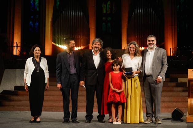 Presentation of the UIA Gold Medal to architect Soto de Moura in Barcelona UIA Awards Ceremony at the Basilica of the Sagrada Família on June 30, 2026, in Barcelona, Catalonia, Spain. Souto de Moura has been awarded the 2026 UIA Gold Medal, the International Union of Architects’ highest honor for a lifetime achievement. This triennial award, established in 1984, recognizes figures who have made exceptional contributions to the development of architecture. JUNE 30, 2026 Kike Rincó Barcelona, Catalonia, Spain  Copyright: xKikexRinconx 7634438