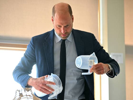 Prince William visits Langstane Housing Association Prince William helps a tenant to move furniture into a new flat during a visit to Langstane Housing Association, Aberdeen, Scotland, UK, on the 30th June 2026. Picture by Andy Buchanan WPA-Pool Aberdeen Langstane Housing Association Scotland United Kingdom  WHA-0830