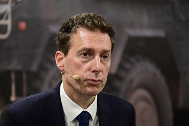 KDNS Werk Görlitz. Florian Hohenwarter CEO KNDS Deutschland. Im Rahmen des Besuchs des Ministerpräsidenten wird ein Überblick über die Transformation des Standorts gegeben. Görlitz, 30.06.2026 *** KDNS Görlitz Plant; Florian Hohenwarter, CEO of KDNS Germany; As part of the Minister President’s visit, an overview of the site’s transformation will be provided; Görlitz, June 30, 2026 Copyright: xMatthiasxWehnertx