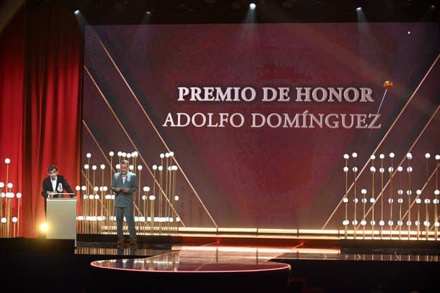 3rd Annual Spanish Fashion Academy Awards Juan Duyos and Adolfo Domínguez during the gala at the 3rd Annual Spanish Fashion Academy Awards, held at the Gran Teatro Príncipe Pío on June 30, 2026, in Madrid, Spain. The awards recognize the brands, designers, artisans, companies, and projects that make up the industry through 13 categories that ensure the sector—which is very broad and diverse—is properly represented. FASHION AWARDS PHOTOCALL José Madrid, Madrid, Spain  Copyright: xJosÃ xOlivax 7634736