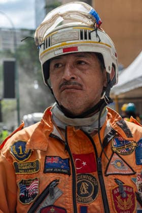 June 30, 2026, Caracas, Miranda, Venezuela: Rescue workers from Mexico s Aztec Special Brigade..Caracas, Venezuela, was hit by two powerful earthquakes. June, 30, 2026 Caracas Venezuela - ZUMAv125 20260630_zip_v125_005 Copyright: xJimmyxVillaltax