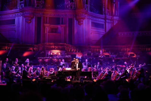 IPA86258396 - London: Jeff Goldblum and The Mildred Snitzer in concert at the Royal Albert Hall  Copyright: xCristinaxMasseix xx 86258396