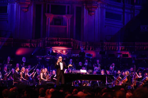 IPA86258394 - London: Jeff Goldblum and The Mildred Snitzer in concert at the Royal Albert Hall  Copyright: xCristinaxMasseix xx 86258394