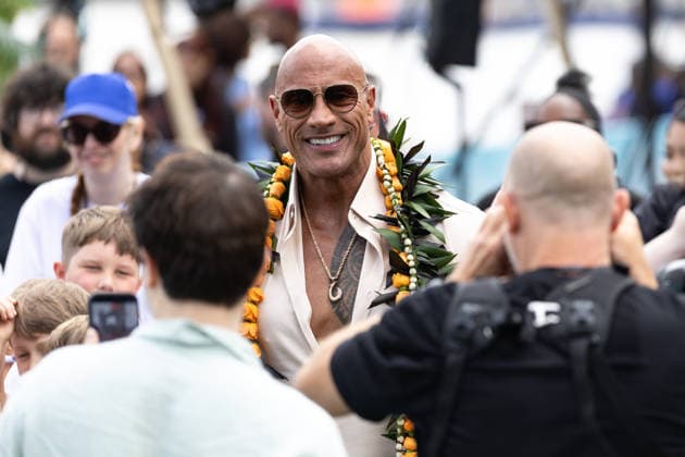 June 30, 2026, London, United Kingdom: Dwayne Johnson arrives at the Moana Experience Media Launch, at Potters Fields, London. London United Kingdom - ZUMAs197 20260630_aaa_s197_193 Copyright: xPhilxLewisx