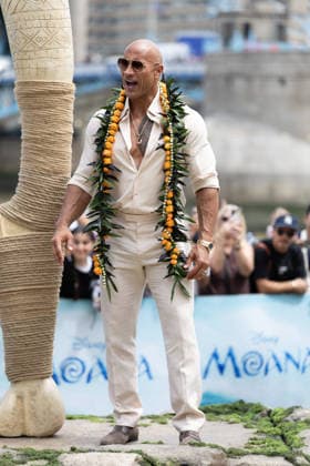 June 30, 2026, London, United Kingdom: Dwayne Johnson attends the Moana Experience Media Launch, at Potters Fields, London. London United Kingdom - ZUMAs197 20260630_aaa_s197_209 Copyright: xPhilxLewisx