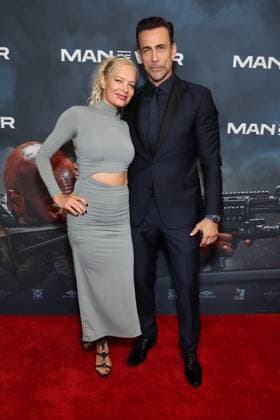 Los Angeles Ca June 30: Nina Bergman & Daniel Bernhardt at the Man of War premiere on June 30, 2026 Credit: Admedia USA - ZUMAa123 20260630_zaa_a123_140 Copyright: xAdMediax