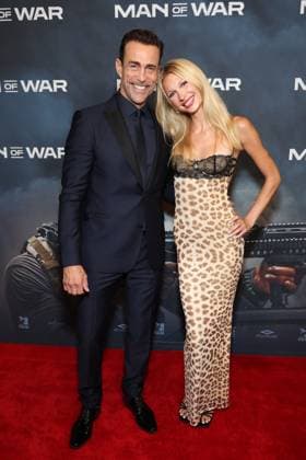 Los Angeles Ca June 30: Bella Bernhardt & Daniel Bernhardt at the Man of War premiere on June 30, 2026 Copyright: xAdmediax xMediaPunchx