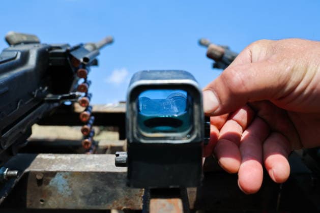 RUSSIA, ZAPOROZHYE REGION - JUNE 30, 2026: A serviceman of Russia s Dnepr Group of Forces conducts air surveillance on the Zaporozhye front of Russia s special military operation. Alexander Polegenko TASS  94533073