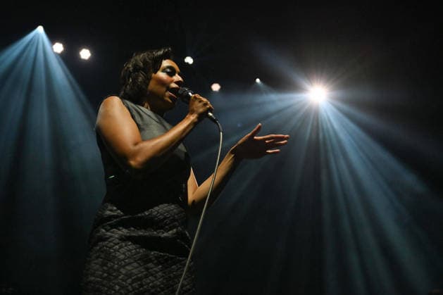 Celeste At The Olympia - Paris Celeste (Celeste Epiphany Waite) performs at the l Olympia in Paris, France on June 30, 2026. Photo by Christophe Meng ABACAPRESS.COM Paris France  Copyright: xMengxChristophe ABACAx