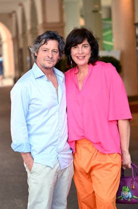 Fritz Karl, Elena Uhlig - ZDF Empfang Get Together Orange Hour in H ugo s Bar anlaesslich Filmfest Muenchen am 30.06.2026 *** Fritz Karl, Elena Uhlig, ZDF Reception, Get-Together, Orange Hour at Hugo s Bar during the Munich Film Festival on June 30, 2026