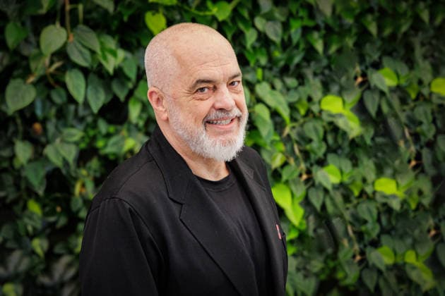 01.07.2026. Düsseldorf. NRW-Ministerpräsident Hendrik Wüst empfängt den Ministerpräsidenten der Republik Albanien Edi Rama in der Staatskanzlei des Landes Nordrhein-Westfalen. Düsseldorf Staatskanzlei Nordrhein-Westfalen Deutschland *** July 1, 2026, Düsseldorf, North Rhine-Westphalia: Minister President Hendrik Wüst welcomes Edi Rama, Prime Minister of the Republic of Albania, at the State Chancellery of North Rhine-Westphalia in Düsseldorf, State Chancellery of North Rhine-Westphalia, Germany