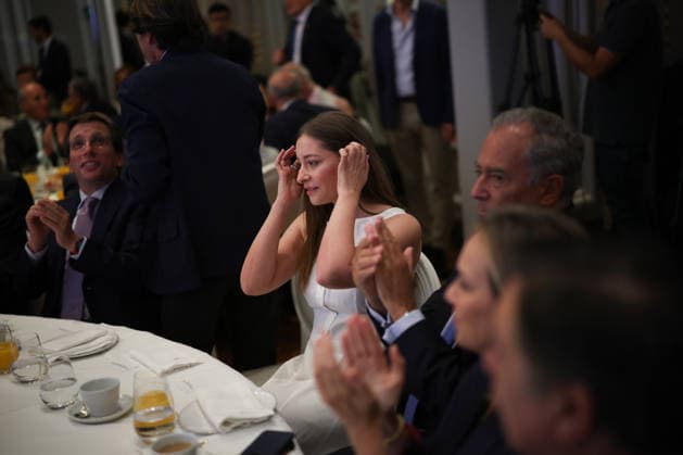 Ester Munoz participates in a breakfast briefing. The PP spokesperson in Congress, Ester Munoz, during a breakfast briefing at the Mandarin Oriental Ritz Hotel on July 1, 2026, in Madrid, Spain. The breakfast was organized by Nueva Economía Fórum. JULY 1, 2026. Alejandro Martínez Vé, Spain  Copyright: xAlejandroxMartinezxVÃ lezx 7634990