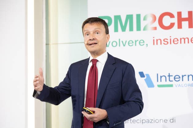 IPA86269278 - Milan, July 1, 2026, Palazzo Mezzanotte, Piazza Affari, PMI2CHANGE ETF Ring the Bell Ceremony, PMI2Change Press Conference, with Banca Generali CEO Gian Maria Mossa  Copyright: xFrancescoxEnriquezx xFrancescoxEnriquezx 86269278