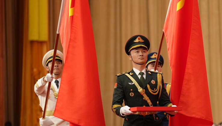 BEIJING, CHINA - JULY 01: A gathering in celebration of the 105th founding anniversary of the Communist Party of China (CPC) is held at the Great Hall of the People on July 1, 2026 in Beijing, China.  Copyright: xVCGx 111651583630