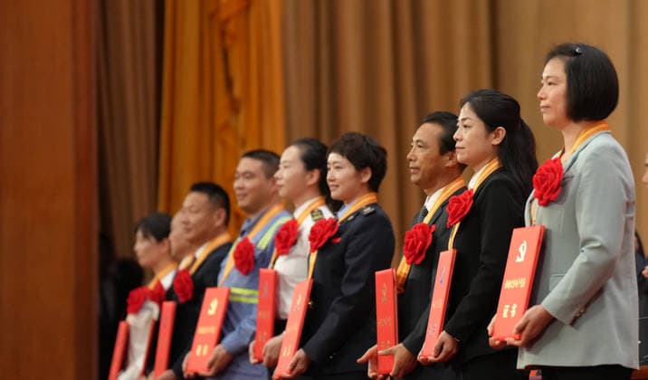 BEIJING, CHINA - JULY 01: A gathering in celebration of the 105th founding anniversary of the Communist Party of China (CPC) is held at the Great Hall of the People on July 1, 2026 in Beijing, China.  Copyright: xVCGx 111651583860