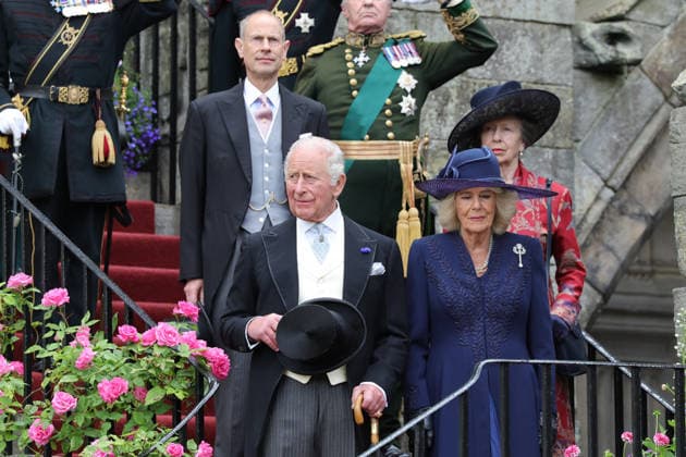 . 30 06 2026. Edinburgh, United Kingdom. King Charles III and Queen Camilla at a Garden Party in the gardens of the Palace of Holyroodhouse in Edinburgh, Scotland, United Kingdom.  xPoolx xi-Imagesx IIM-26875-0026