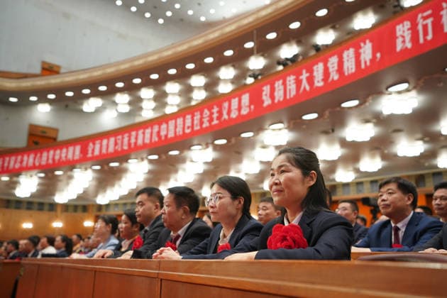 BEIJING, CHINA - JULY 01: A gathering in celebration of the 105th founding anniversary of the Communist Party of China (CPC) is held at the Great Hall of the People on July 1, 2026 in Beijing, China.  Copyright: xVCGx 111651584289