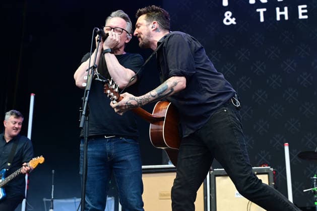 Frank Turner & The Sleeping Souls performing in Halifax Frank Turner & The Sleeping Souls performing at The Piece Hall in Halifax Featuring: Frank Turner Where: Halifax, United Kingdom When: 30 Jun 2026 Credit: Graham Finney WENN Halifax United Kingdom Copyright: xWENNx wenn41483906 x wenn41483906